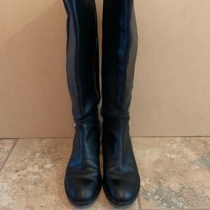Micheal Kors stretch leather boots pre-owned